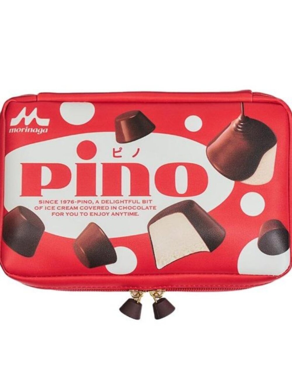 PINO 45TH ANNIVERSARY POUCH - MORINAGA PINO CHOCOLATE ICE CREAM POUCH